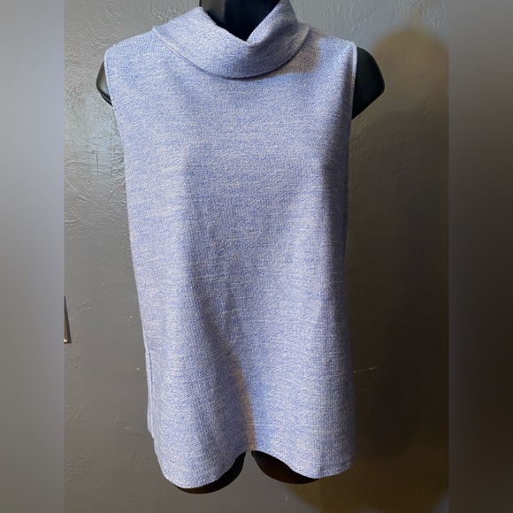 Mercer & Madison metallic cowl neck top - Picture 1 of 13